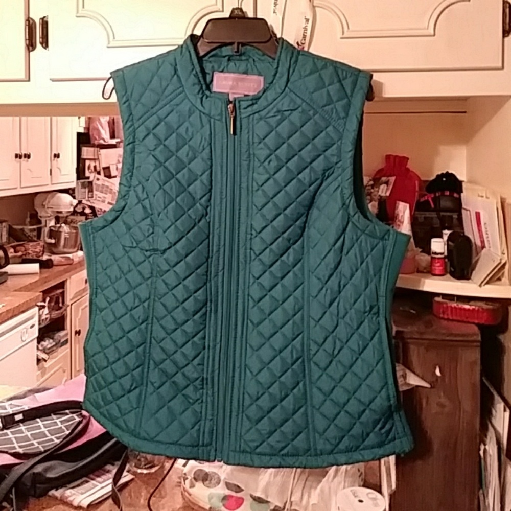 Turquoise Coat Vest